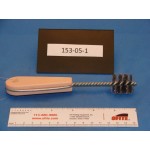 Brush for Retort Chamber, 1" Diameter, Stainless Steel