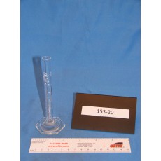 Graduated Cylinder, 5 mL &times; .1 mL, TD, Glass